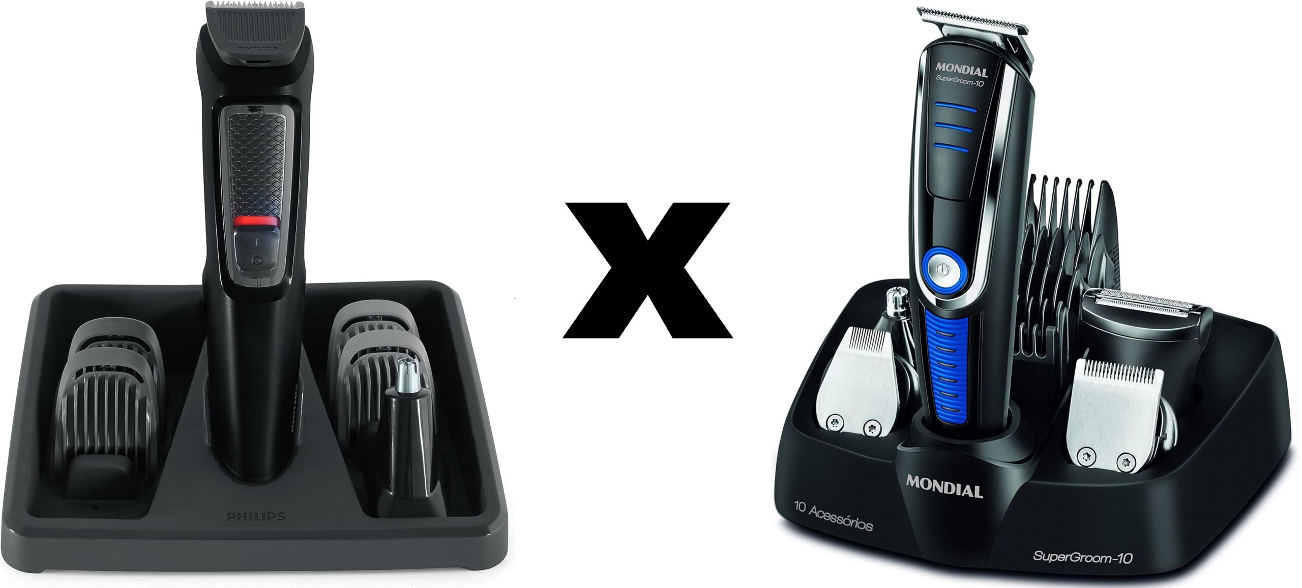 Philips Multigroom vs Mondial Super Groom – Descubra Qual Vale Seu Dinheiro (Comparativo Completo)